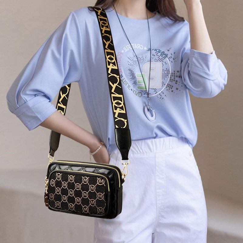 Modetrend Damen Schultertaschen Luxus Berühmte Mädchen Umhängetasche Hochwertige Weiche Kunstleder Damen Handtasche