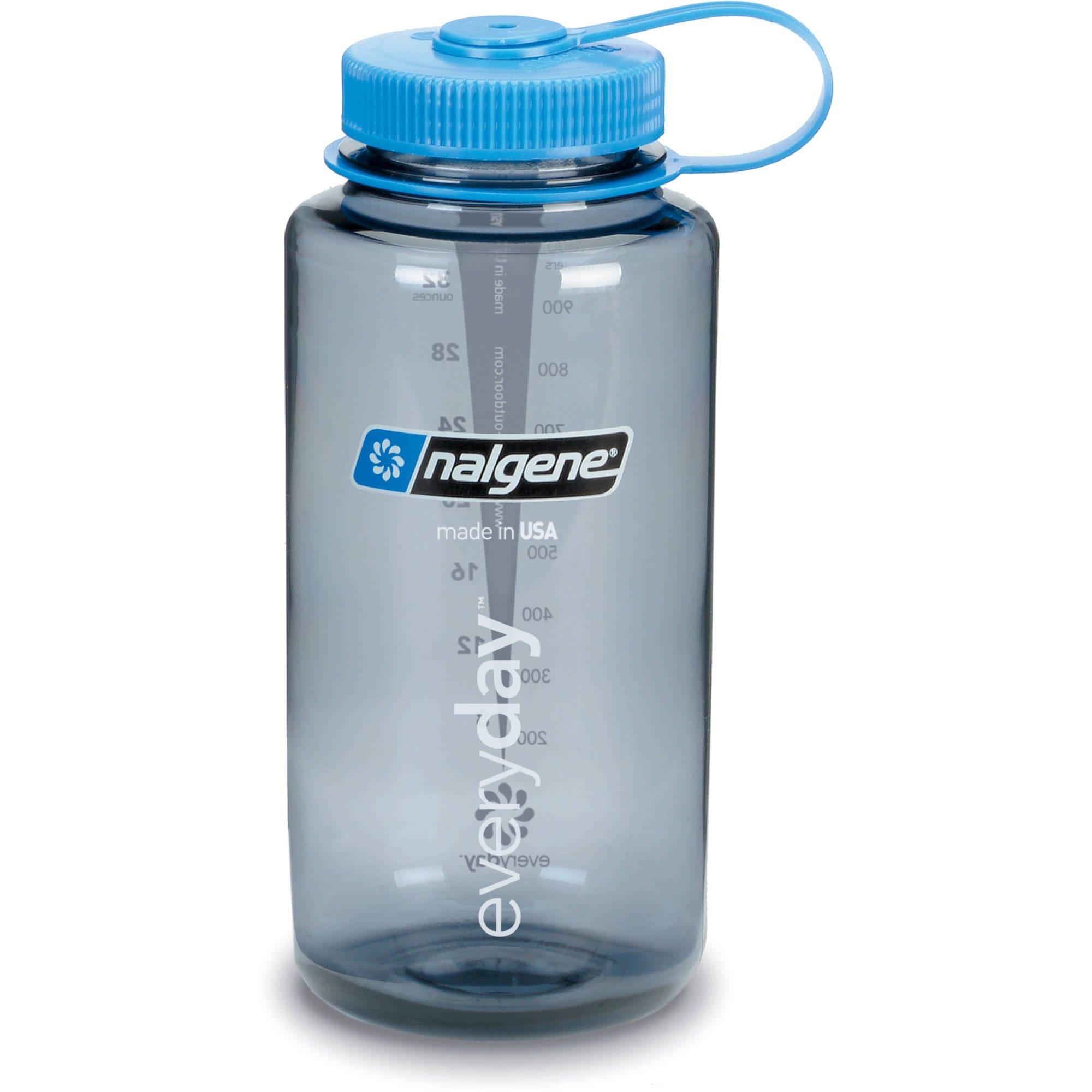 

Nalgene Wide Mouth Polypropylene Tritan 91301 0.5L Bottle, Gray, серый