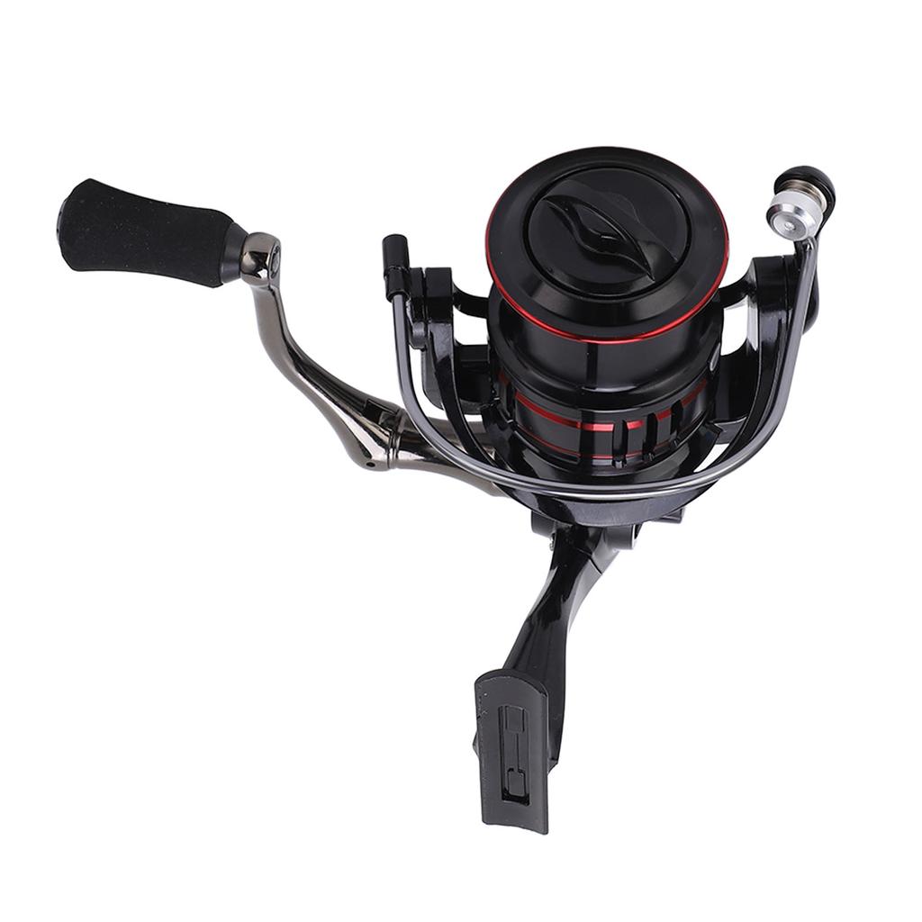 Spinning Reels 5.2:1 High Speed Gear Ratio Smooth Powerful Metal Spinning Fishing Reel