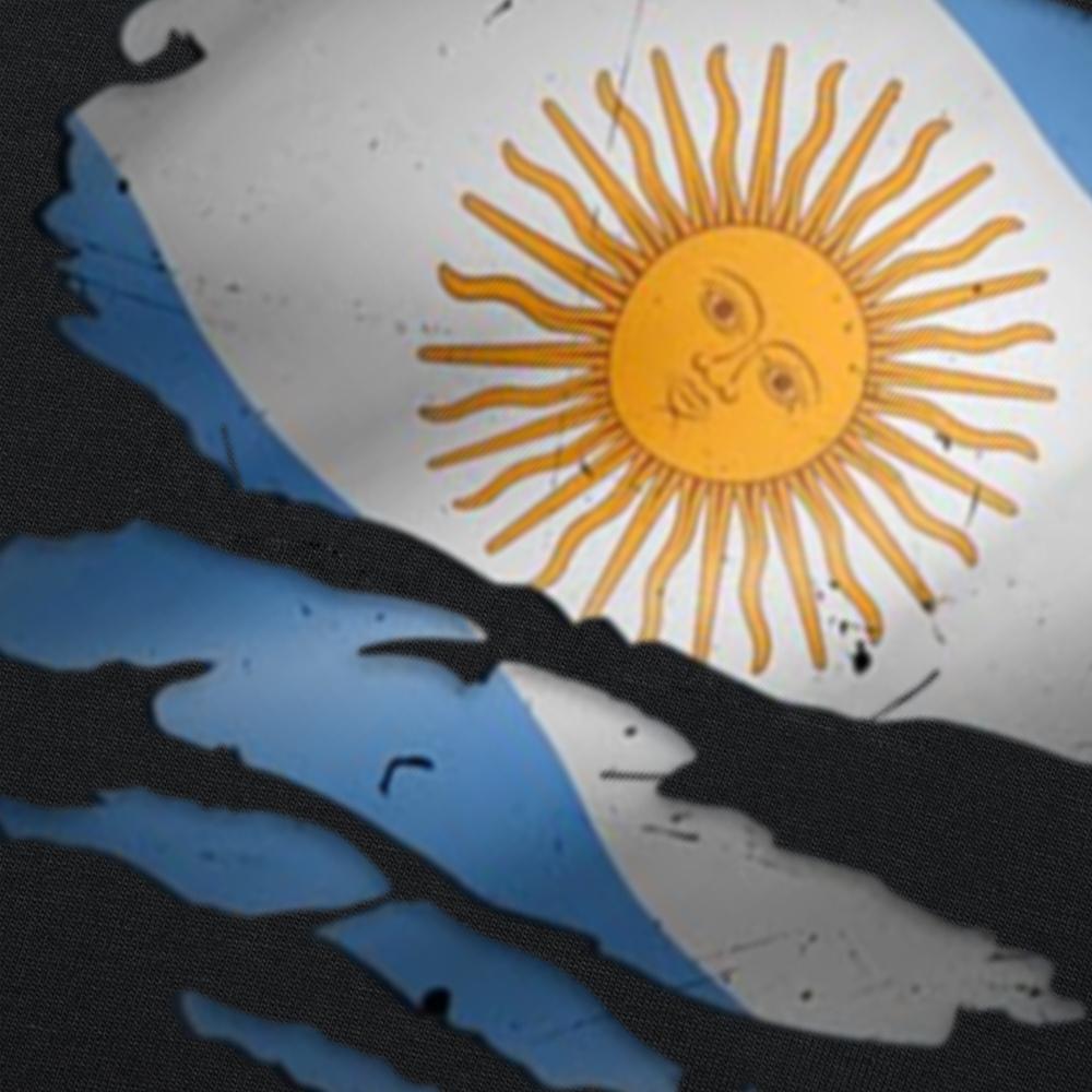 Super Argentine Proud Argentinian Argentina Flag T Shirts Tee Tops Round Neck Short-Sleeve Fashion Tshirt Casual Basic T-shirts