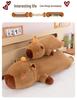 Großes Capybara Plüschkissen - Geburtstagsgeschenk & Schlafzimmer-Rückenlehne