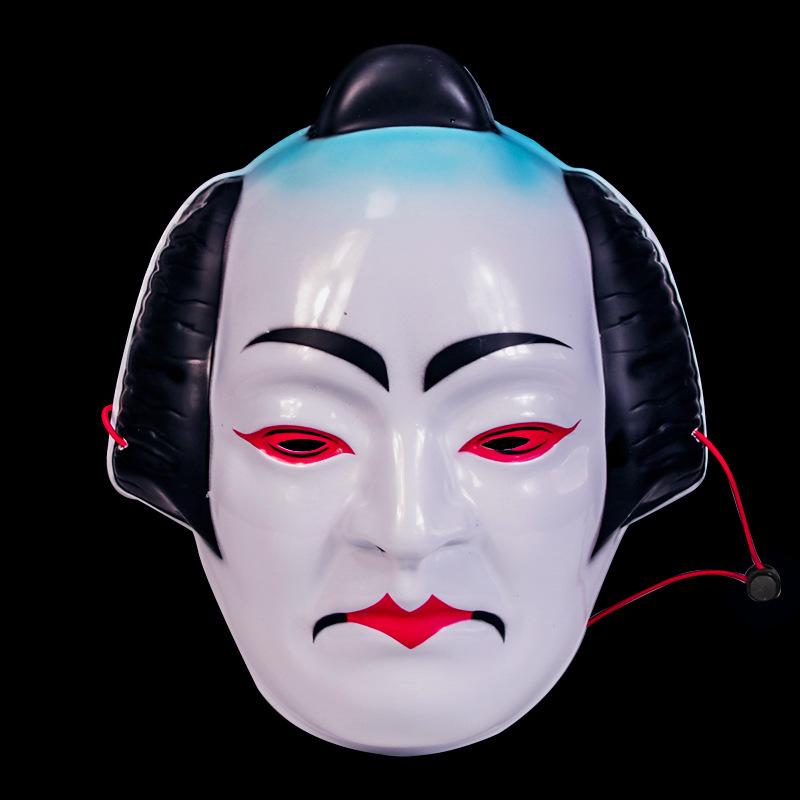 Halloween Party Masker Japanse Noh Ghost Head Prajna Festival Show Sun Jiro Masker