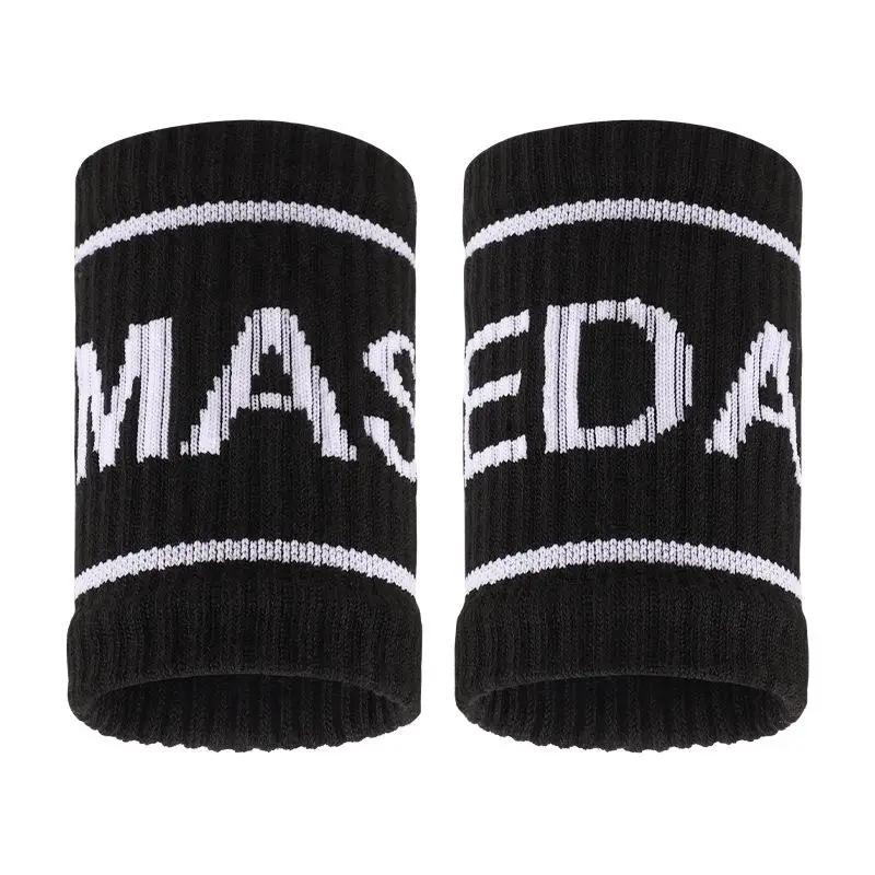 1 Paar Modisches Buntes Elastisches Sport-Handgelenkband Schweißband Handgelenkband Handgelenkstütze Für Basketball Volleyball Golf Tennis