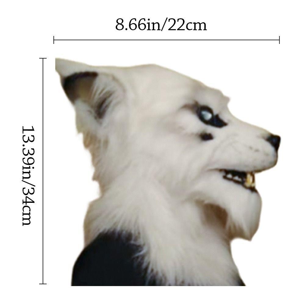 Venetian Party Eagle Mask Simulation Animal Wolf Mask Halloween Hood Mask  Party Makeup Ball