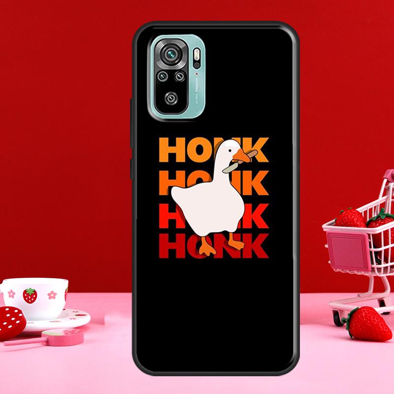 Custodia Cartone Animato Oca Divertente Per Xiaomi Redmi Note 11 Pro Note 10 9 8 Pro 11S 9S 10S Cover Per Redmi 10 9 9A 9C 9T