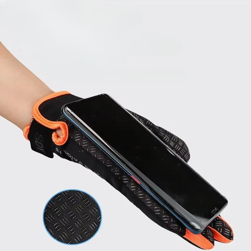 M/L/XL Ice Silk Cycling Gloves Touch Screen Breathable Sun Protection Gloves Sports Fitness Mountaineering Gloves Quick Drying