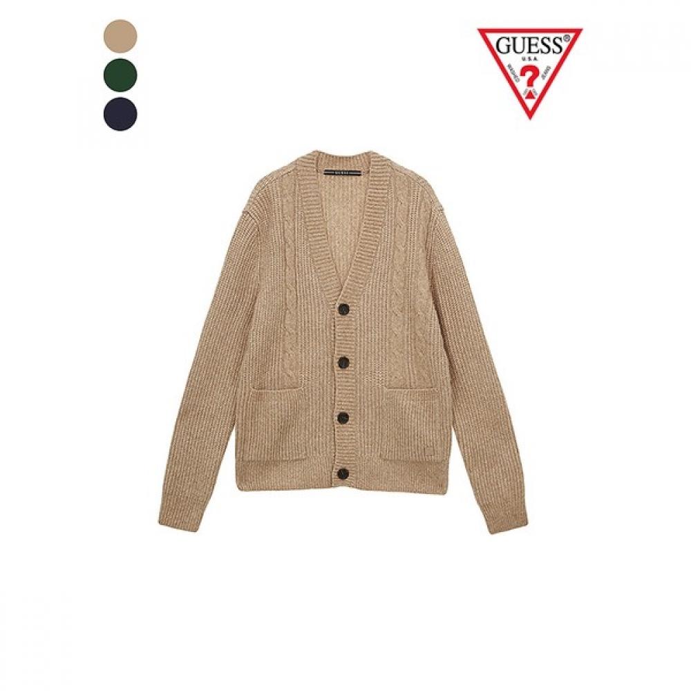 

Guess Cable Базовый кардиган Ml4s2653 BEG/M