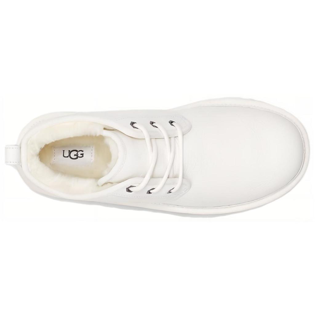 UGG Neumel Leather Chukka White Men Sneakers 1133777-WWH