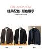 [Sheep Wool] Spring Business and Leisure Wool Cardigan Jacket for Men, Simple Collar Knitted Wool Jacket for Men