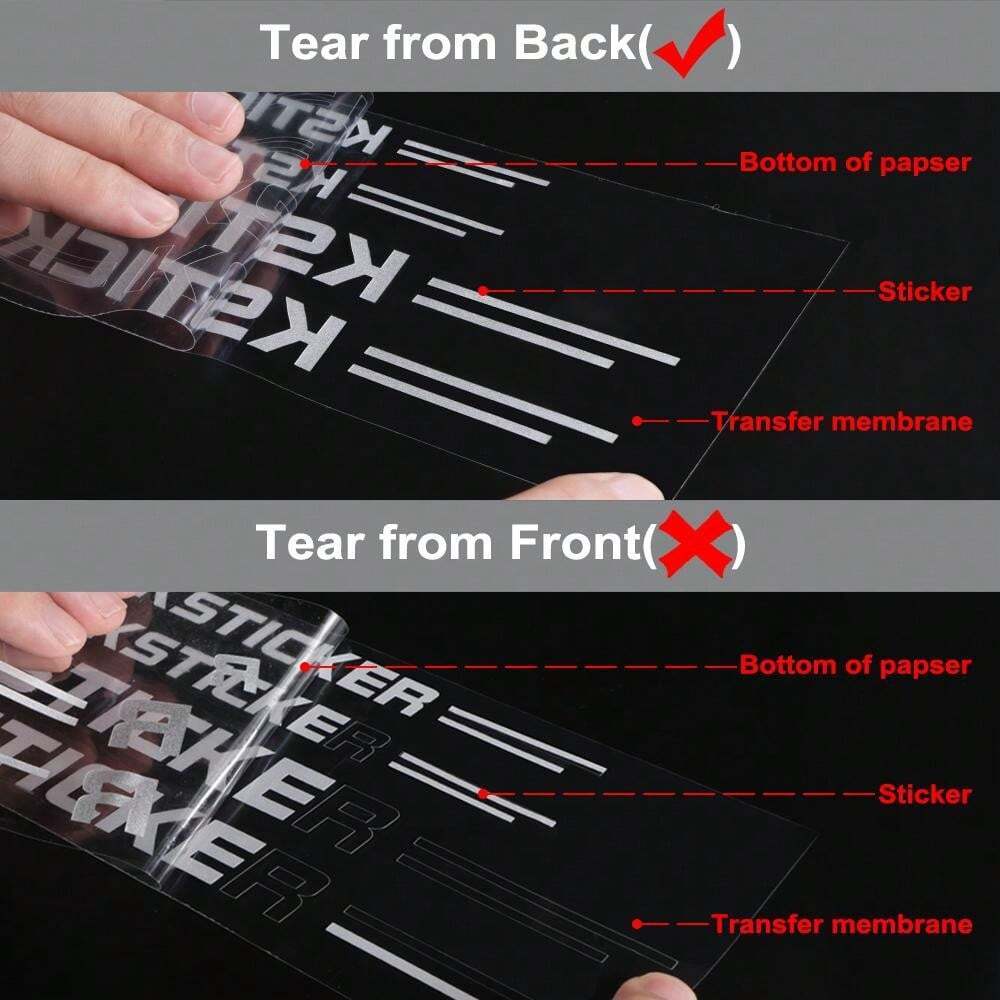 2PCS Motorcycle Monster Claw Scratch Stickers Scratched Stripe Vinyl Decal Marker Reflective Waterproof Auto Decor Accessories