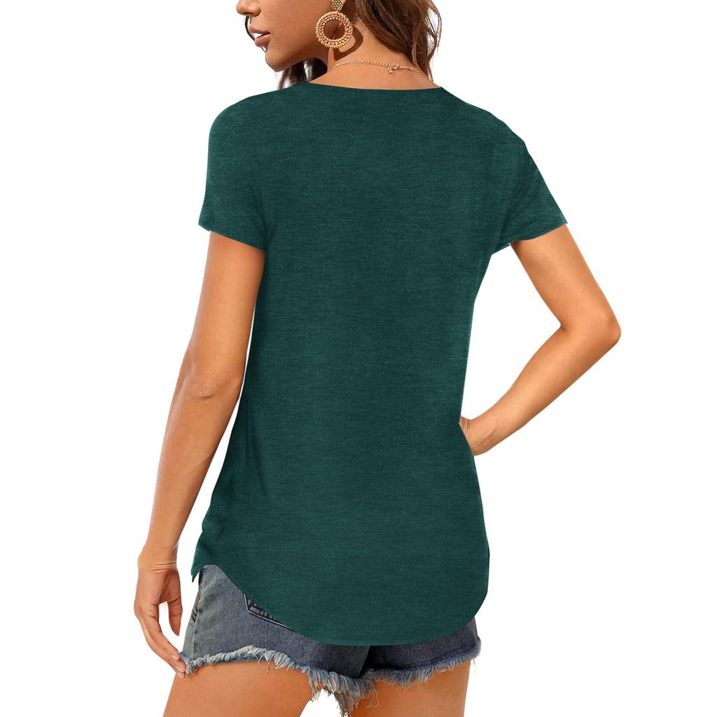 Women Casual Loose Shirts Fashion Tops T-shirts Tee