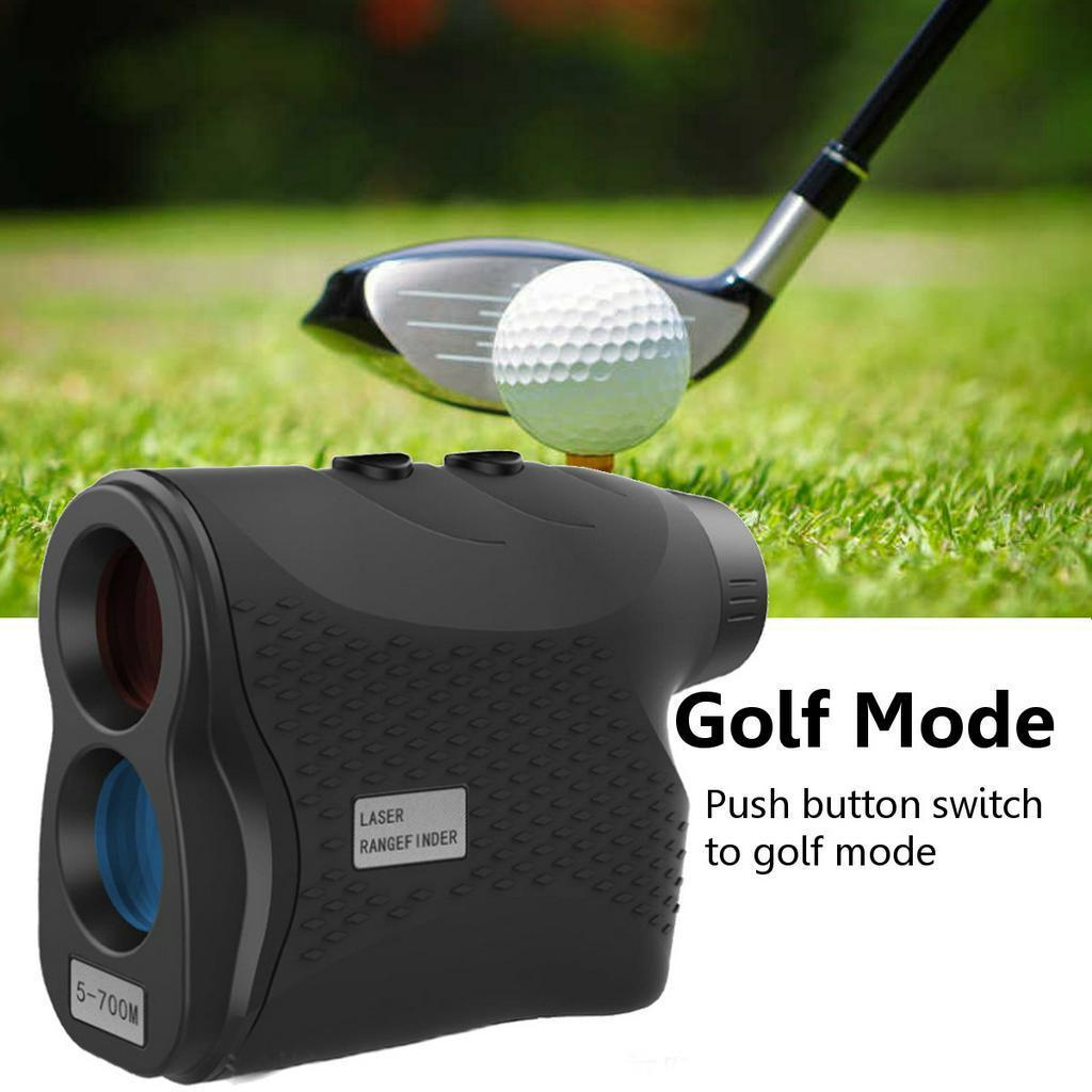 6X Monocular Range Finder Angle Measuring Tool 5-700M Digital Golf Laser rangefinder Hunting Distance Meter Plastic