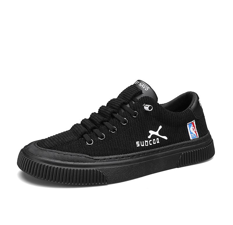 Trendy Casual Men Canvas Shoes Classic Low-top Canvas Sneakers Men Retro Flat Skateboard Shoes Designer Hip Hop Vulcanized Shoes