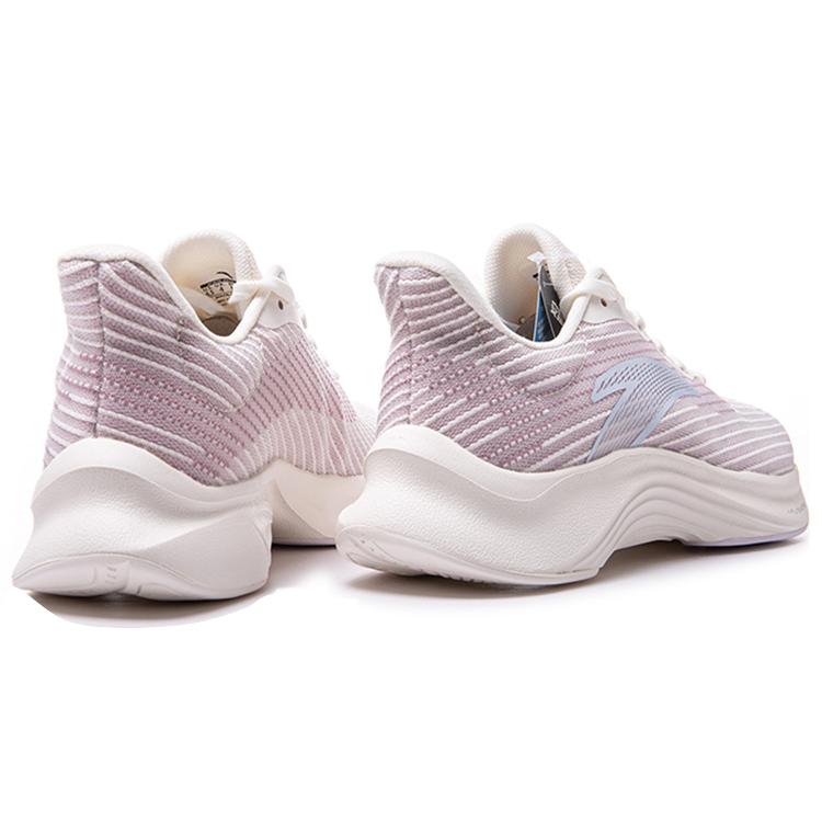 Anta Edge Slip Resistant Abrasion Resistant Low top Running Shoes Women's Metallic Pink 122035589-1