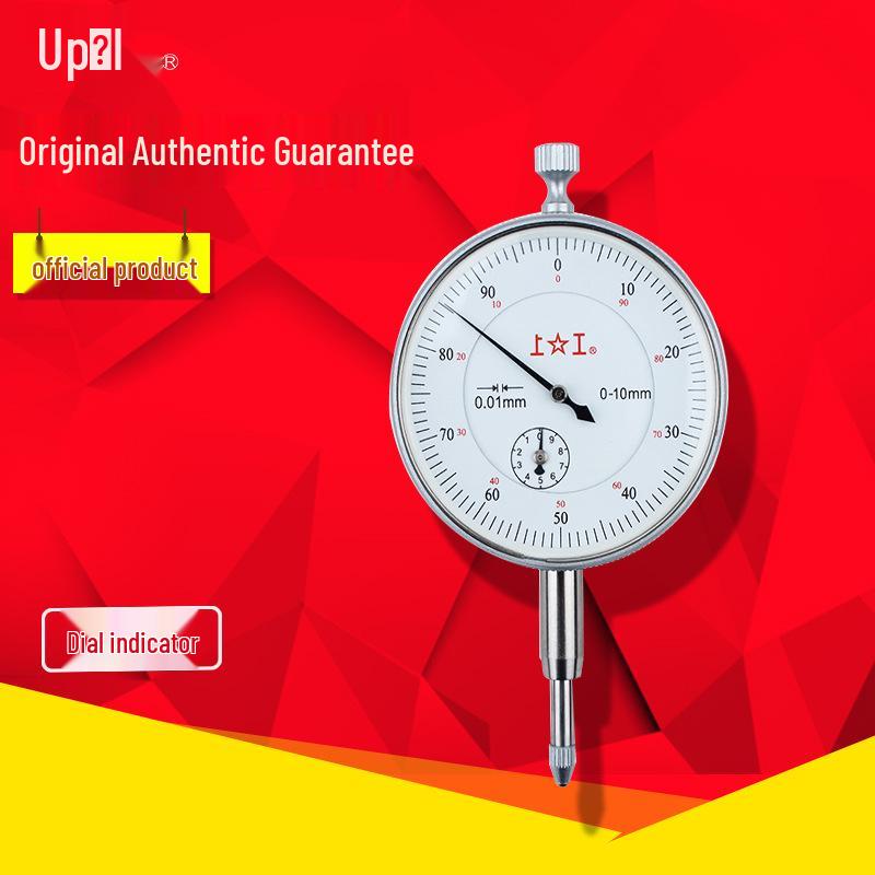 Shanghai Gong Dial Indicator 0-10mm / 0.01mm Gauge 0-10mm, Dial Diameter 60mm