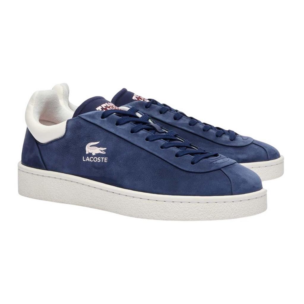 Lacoste Mens Lineshot Logo Leather Trainers
