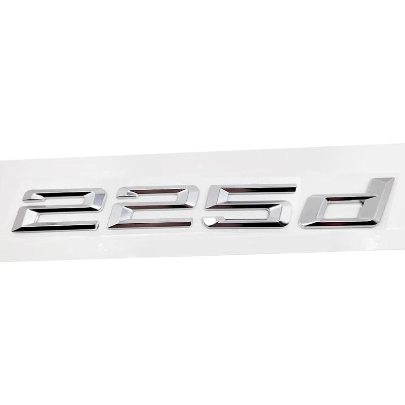 ABS Adesivo Emblema Logo Lettere Baule Posteriore Auto Per BMW Serie 2 216d 218d 220d 225d 228d 230d 235d 240d F22 F23 F45 F46