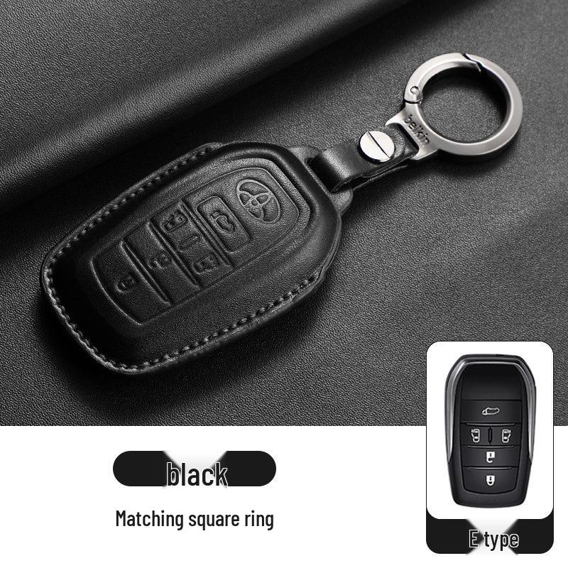 Compatible Leather Key Case for Toyota Sienna, Alphard, Granvia
