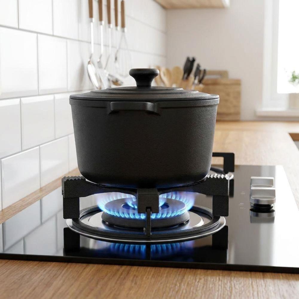 Anti-skid Gas Stove Stand 4 Claws Anti-corrosive Cast Iron Gas Stove Bracket Rust Proof Stable Wok Support Ring Kitchen Use