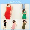 Damen Extra Langes Tanktop Nahtloses Basic Tunika Weich Bequem Lässiges Slipkleid