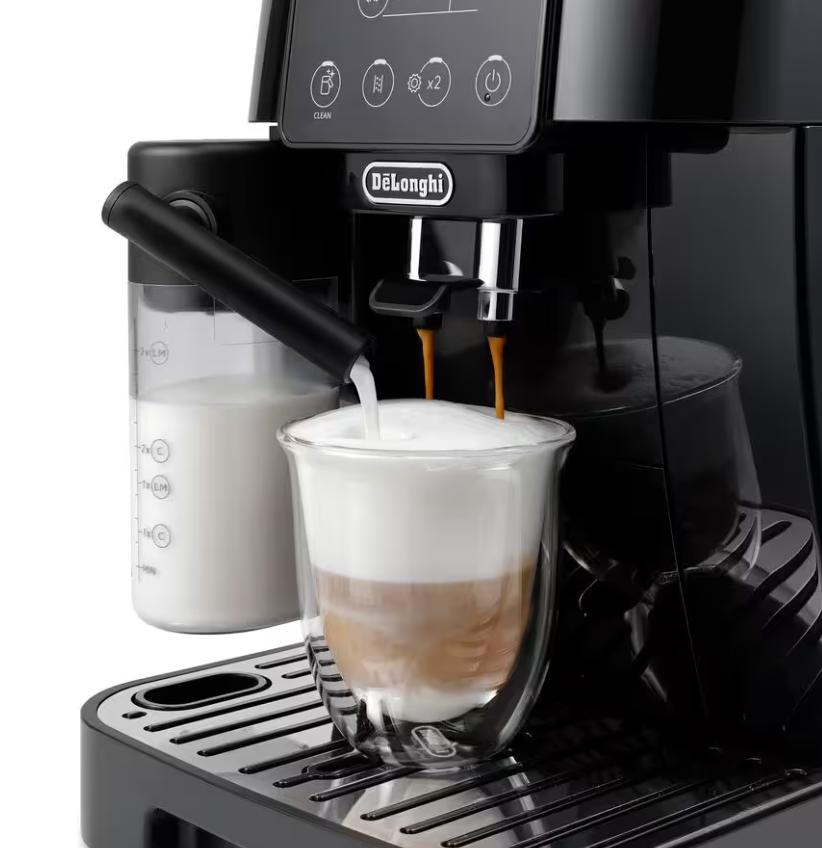 Delonghi | Coffee Maker | ECAM 220.60.B Magnifica Start | Pump pressure 15 bar | Built-in milk frother | Fully Automatic | 1450 W | Black