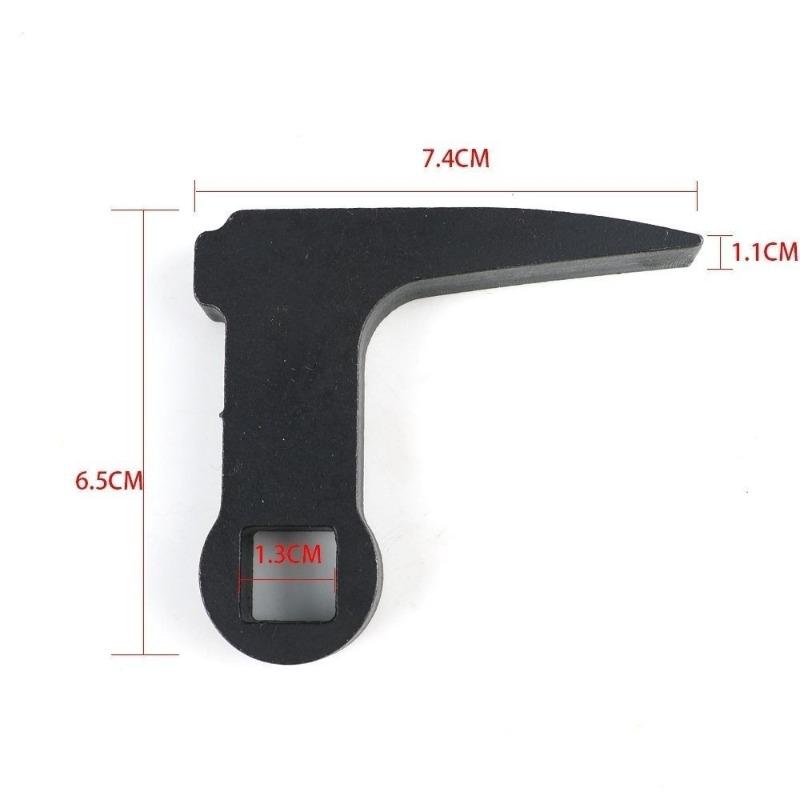 Automotive For Axle Removal 1/2 Inch Drive 90° Bent Pry Bar Adapter Half Shaft Disassembly Tool Automotive Repair Tools