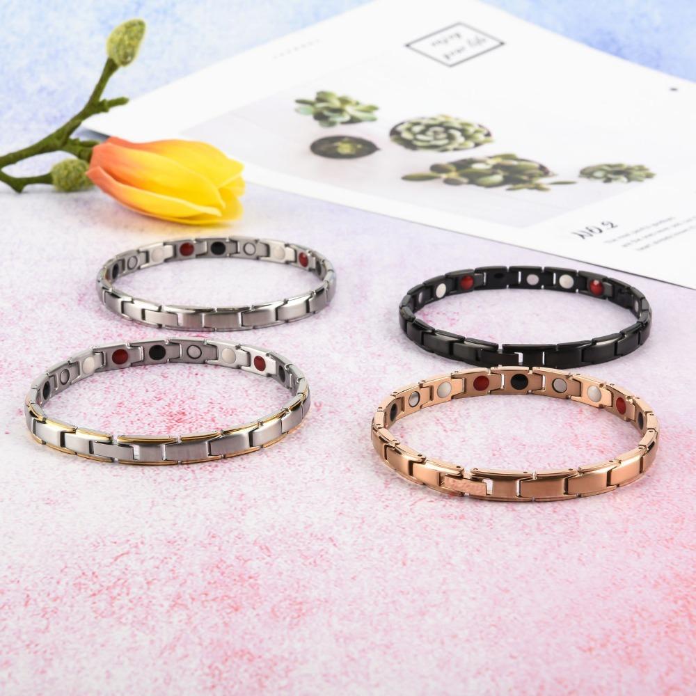 Wish Women's Detachable Couple Magnet Bracelet Men's Retro Creative Magnetic Therapy Bracelet