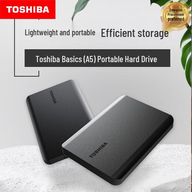 

TOSHIBA A5 Portable External Hard Drive