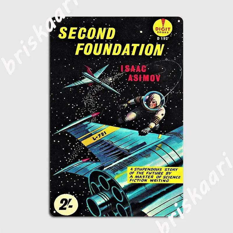 

Second Foundation Asimov Metal Sign Plates Create Home Club Tin Sign Posters 20x30cm