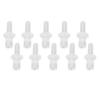 10pcs Milk Tube Connectors Fit for Jura Coffee Machine Transparent Plastic Milk Pipe Connectors