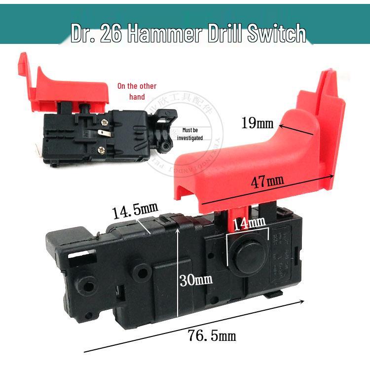 Bosch GBH2-26 DE/RE Schlagbohrer Rotor - Leichtes 26mm Schlagbohrer & Bohrhammer Zubehör