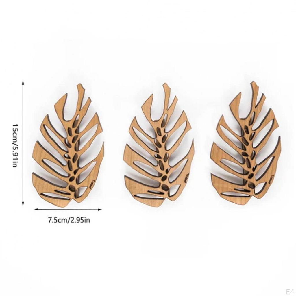 3 Pack of Wall Brackets for Climbing Plants and Home Decor