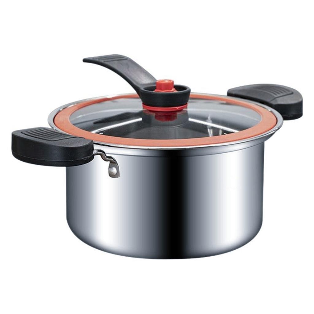 For Slow Cooking Effortless Cleanup 3.5L Pressure Cooker Kitchen Cooking Cooking Pot For Camping Easy Food Release