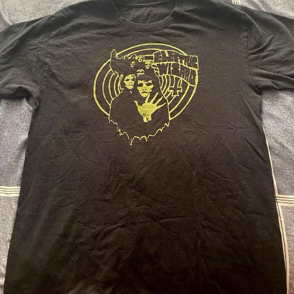 New Popular Electric Wizard Band Shirt Cotton Unisex All Size Shirt 8D203 Unisex T-Shirt XL