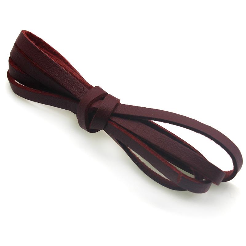 3 4 5 8 12 20 Mm Width Single Side Soft PU Leather Cord Strap String Rope For DIY Bracelet Necklace Jewelry Making Accesories