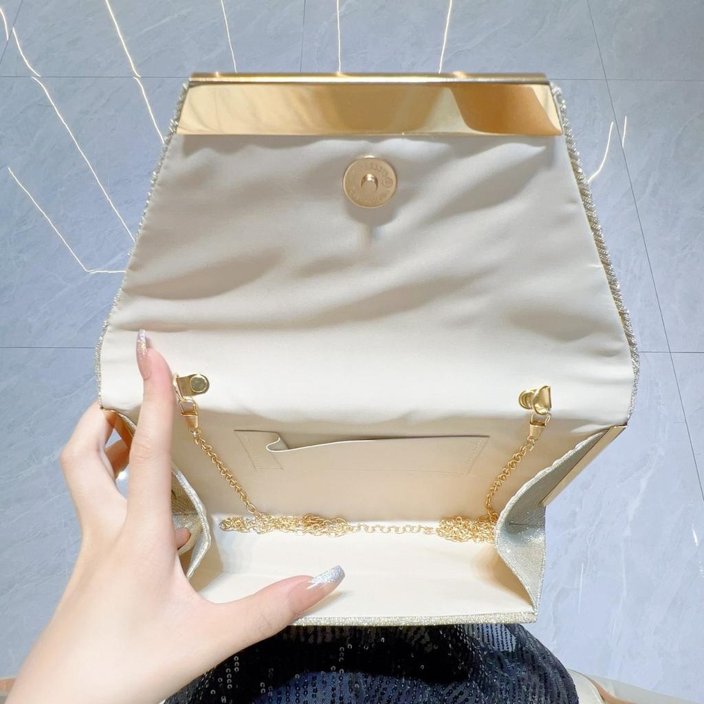 Handbag Socialite Banquet Bag Women's Bag Single-shoulder Crossbody Bag High-end Dinner Bag