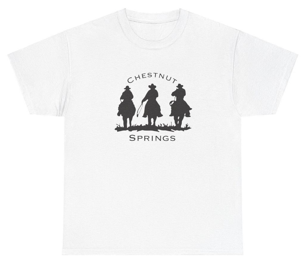 Chestnut Springs T-Shirt Elsie Silber Cowboy Romanze Serie Bücher Leser Tee
