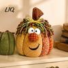 Unique Handmade Gifts for Autumn Harvest Whimsical Patchwork Pumpkin, Pumpkin Table Decor, Cute Smiling Face Fabric Decor Cloth Tabletop Mantel Shelf