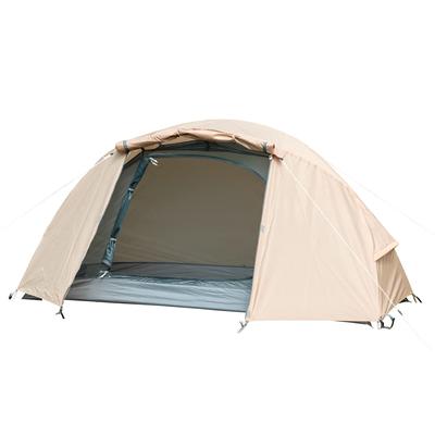 Tente de rangement compacte BUNDOK Solo Dome 1, fermeture intégrale, beige BDK-08B [pour personne]