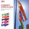 5pcs Carp Shape Flags Japanese Style Carp Shape Flags Koinobori Fish Flag Hanging Fish Flag Kite Home Restaurant Festival Decor