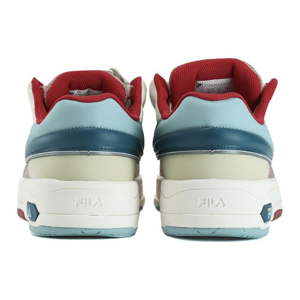 Fila Mix Comfortable Versatile Low-Top Skate Shoes Women Sneaker White Brown F12W334201FRG