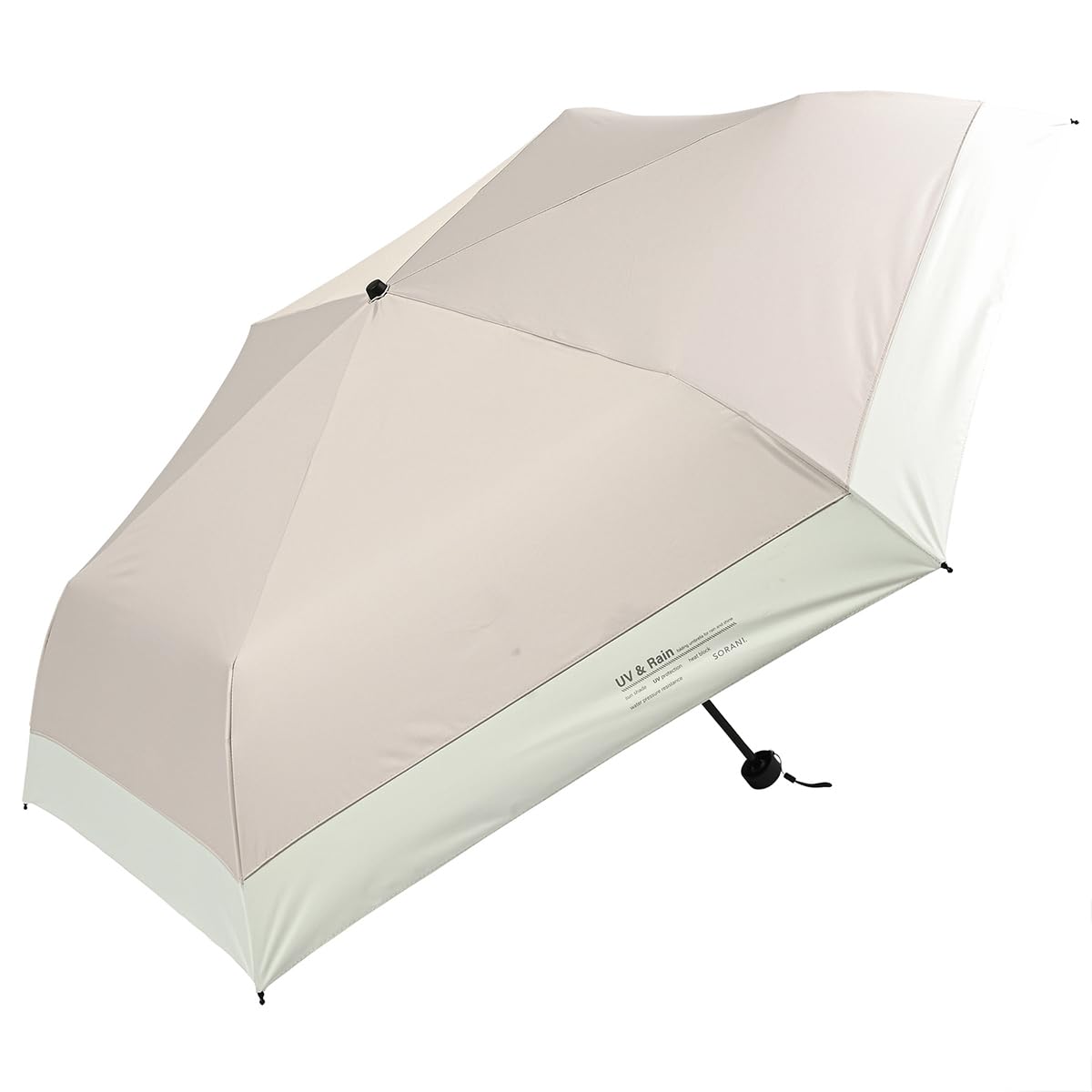 

Nifty Colors Складной зонт Solani Bicolor Mini 5196BK, Светоблокировка 60, чёрный