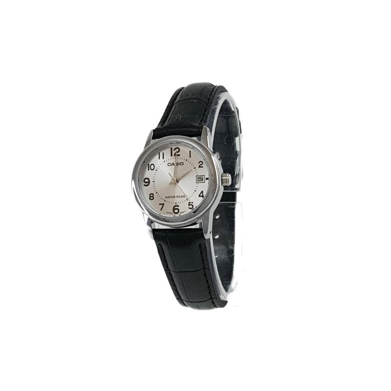 

Casio STANDARD Series Classic Pointer Series Fashionable Retro Simple Waterproof Quartz Movement Leather Strap Japanese and Korean LTP-V002L-7BUDF срібний