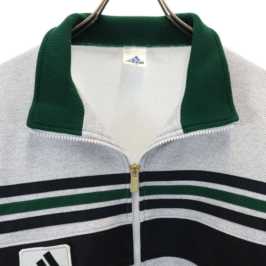 Adidas 90s Old Track Jacket L-O Gray Descente Men's Used