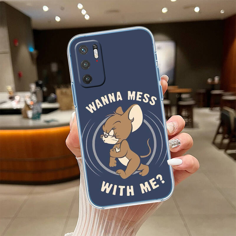 Tom and Jerry Case for Motorola E7 E22 E20 E13 E15 E22S E30 E40 G10 G20 G04 G22 G23 G05 G75 G35 G55 G6 G7 G8 G9 Plus Power Play