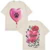 Ed Sheeran Azizam Heart Balloon Graphic Tee Cotton Casual shirts with Short Sleeves Unisexs Clothing Fashion Print ONeck Tshirt