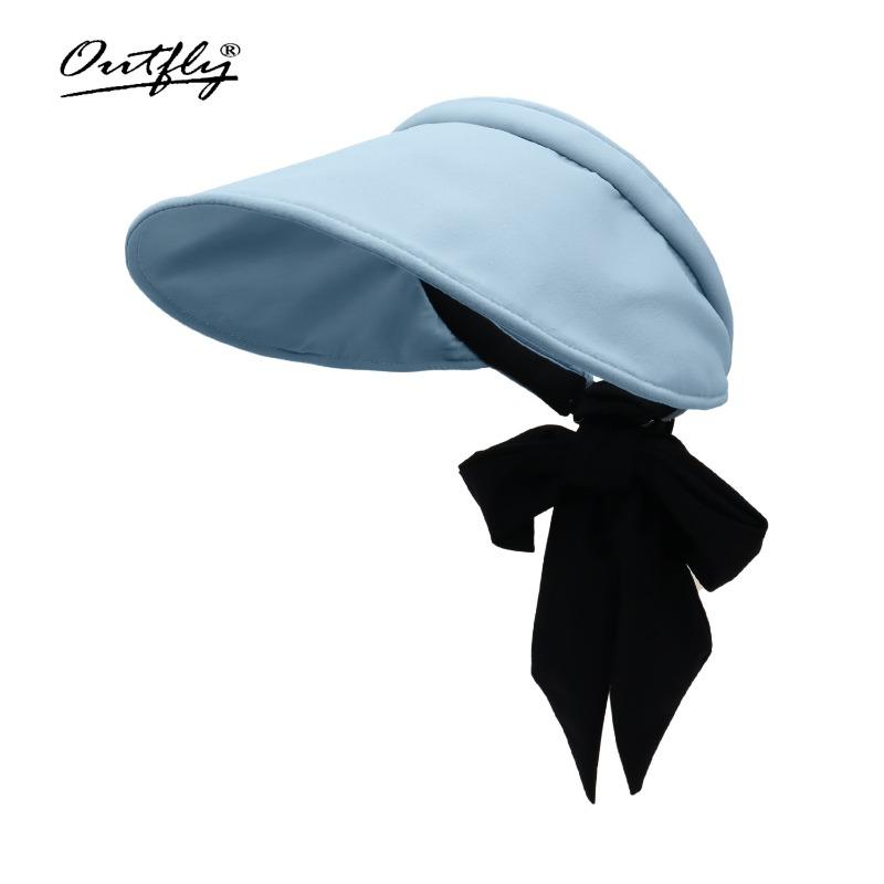 

Отпуск ветрозащита защита от солнца шляпа с открытым верхом женская защита от УФ-лучей шляпа от солнца с открытым верхом для улицы верховая езда морской отдых шляпа без верха Adjustable