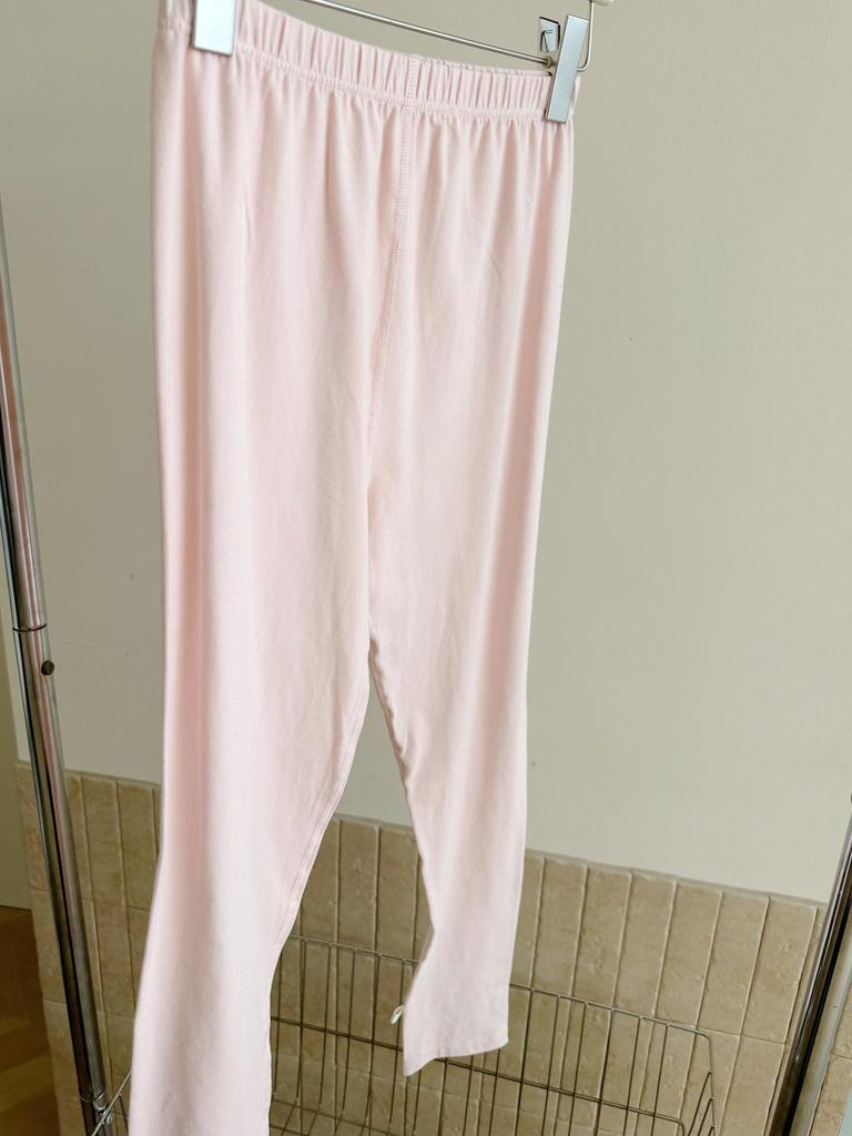 Teen Big Kid Autumn Pajamas - Solid Color, Unisex, Soft Lycra, Xinjiang Cotton, Comfortable & Skin-Friendly