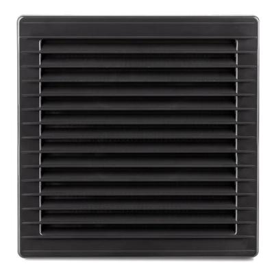 Rejilla de Ventilación con Malla 170*170, Fi 120 Grafito - Rx 02-258