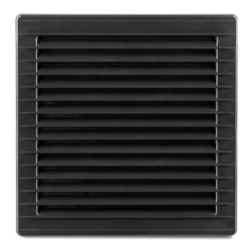 Ventilation Grille With Mesh 170*170, Fi 150 Graphite - Rx 02-259